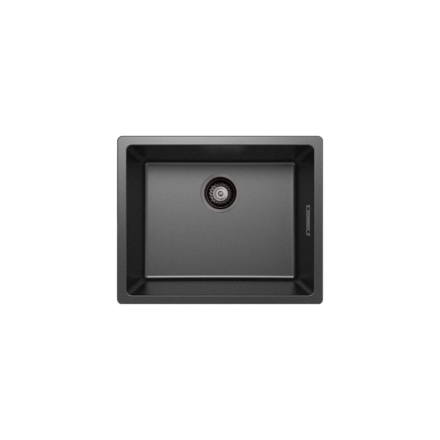 Kuro Granite 38L Single Bowl Kitchen Sink – Matte Black | Pilbara Bathroom Warehouse Perth and regional Western Australia