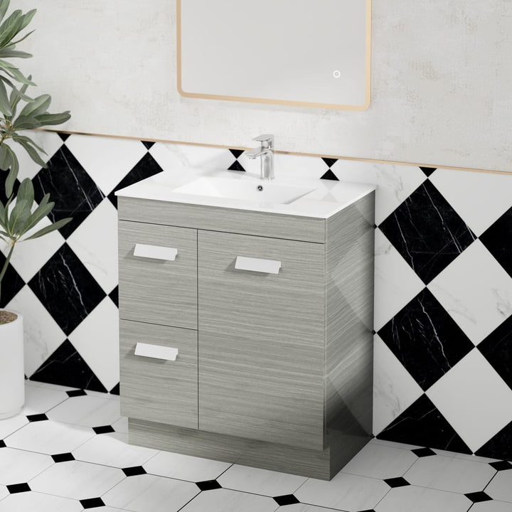 Woodland Vanity Cabinet 75cm PVC Left-hand Drawers