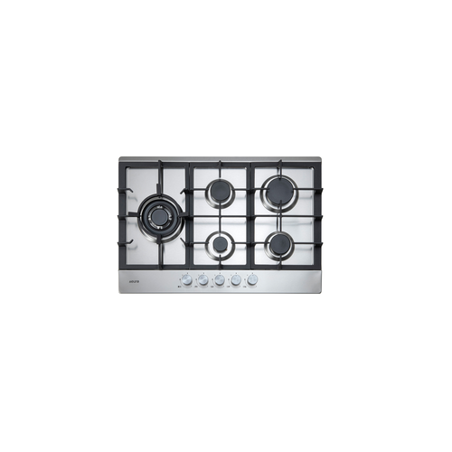75CM-5 Burner Gas Cooktop Left Hand WOK C.I.T. Flame Failure Device | Pilbara Bathroom Warehouse - Perth, Western Australia