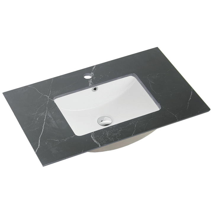 75cm Sintered Stone Vanity Top Single Bowl