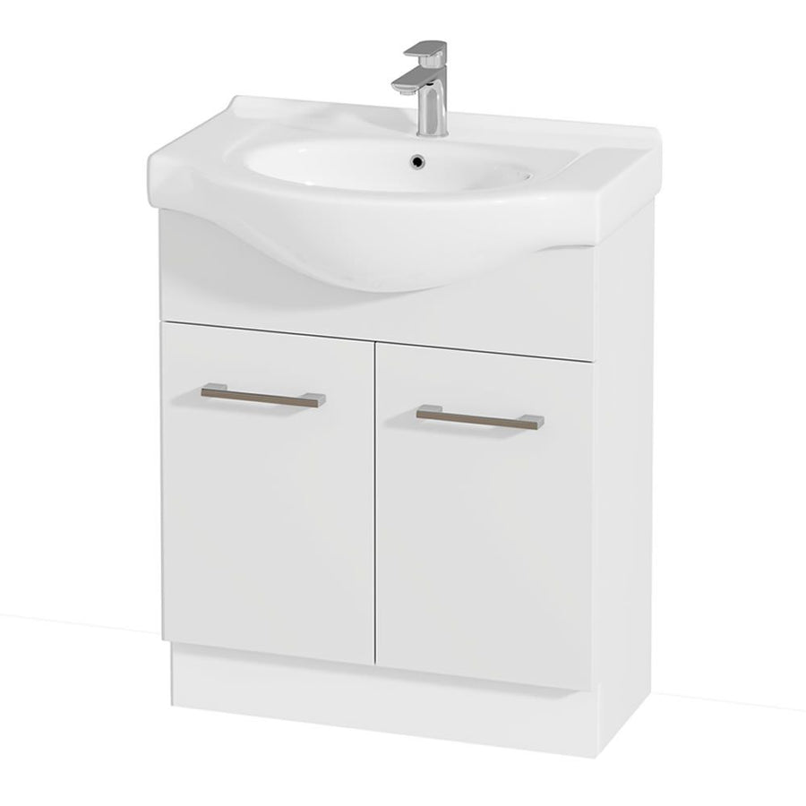 Jessica Semi-Recessed 75cm PVC Vanity Cabinet Only – Pilbara Bathroom Warehouse Perth WA