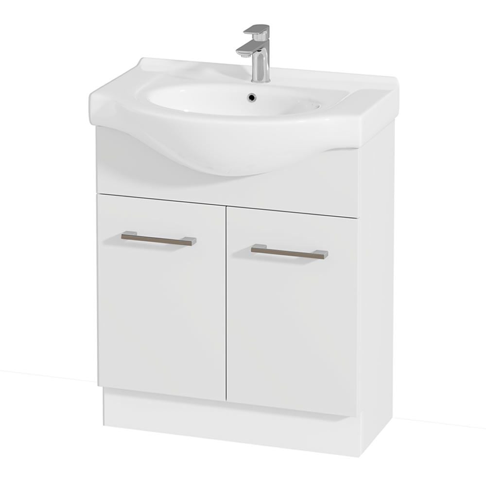 Jessica Semi-Recessed 90cm PVC Vanity Cabinet Only – Pilbara Bathroom Warehouse Perth WA