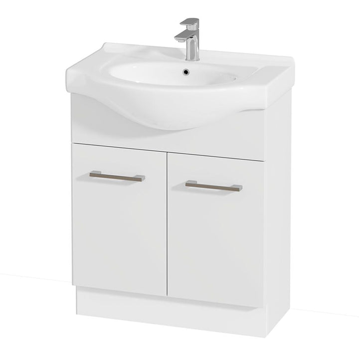 Jessica Semi-Recessed 90cm PVC Vanity Cabinet Only – Pilbara Bathroom Warehouse Perth WA