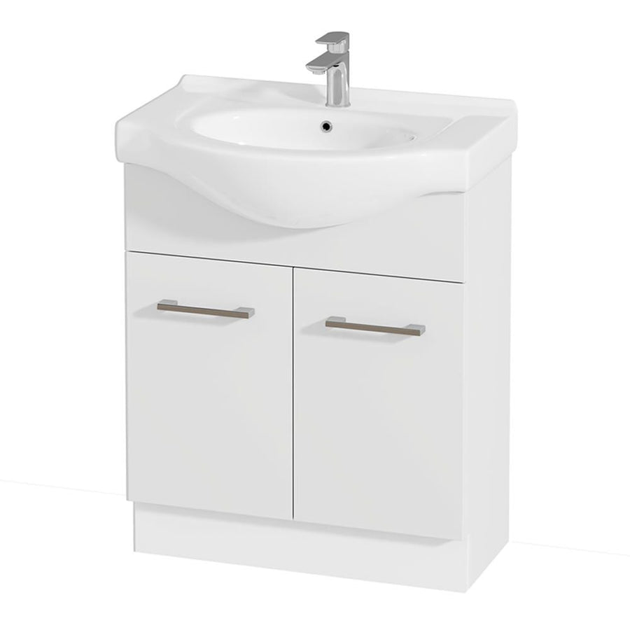 Jessica Semi-Recessed 90cm PVC Vanity Cabinet Only – Pilbara Bathroom Warehouse Perth WA