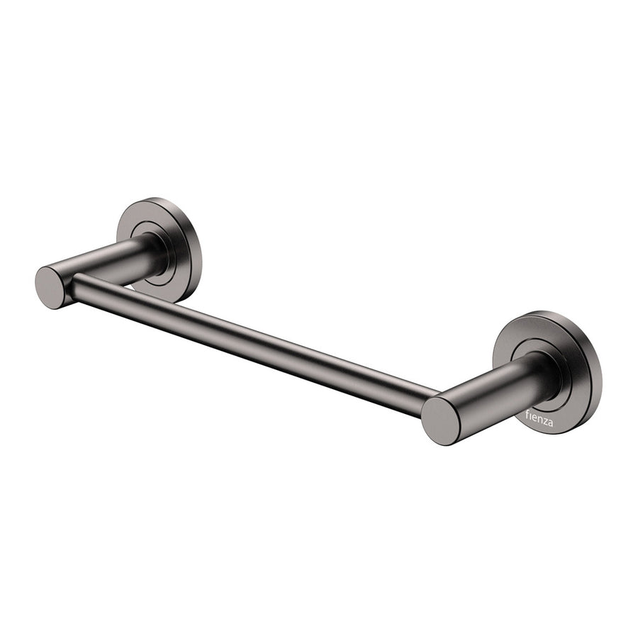 Kaya Single Towel Rail – 300mm, Gun Metal | Pilbara Bathroom Warehouse Perth and regional Western Australia