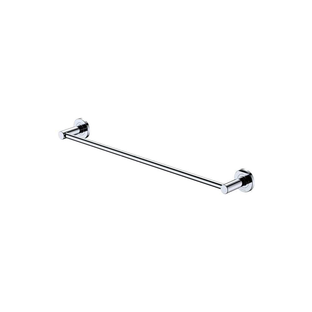 Kaya Single Towel Rail – 600mm, Chrome | Pilbara Bathroom Warehouse Perth and regional Western Australia