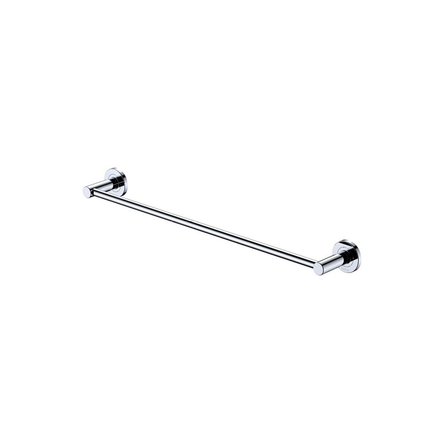 Kaya Single Towel Rail – 600mm, Chrome | Pilbara Bathroom Warehouse Perth and regional Western Australia