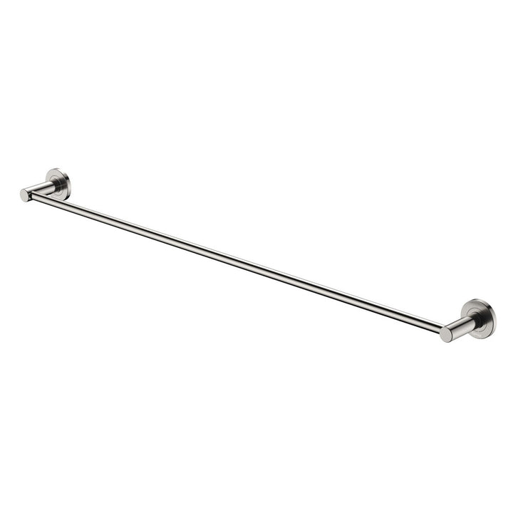 Kaya Single Towel Rail – 900mm, Brushed Nickel | Pilbara Bathroom Warehouse Perth and regional Western Australia