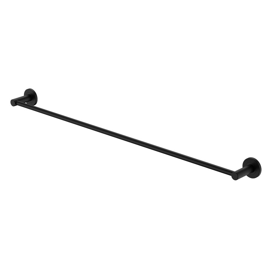 Kaya Single Towel Rail – 900mm, Matte Black | Pilbara Bathroom Warehouse Perth and regional Western Australia
