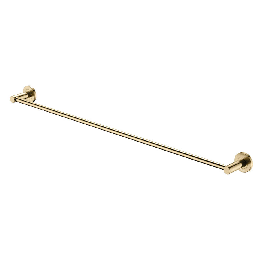 Kaya Single Towel Rail – 900mm, Urban Brass | Pilbara Bathroom Warehouse Perth and regional Western Australia