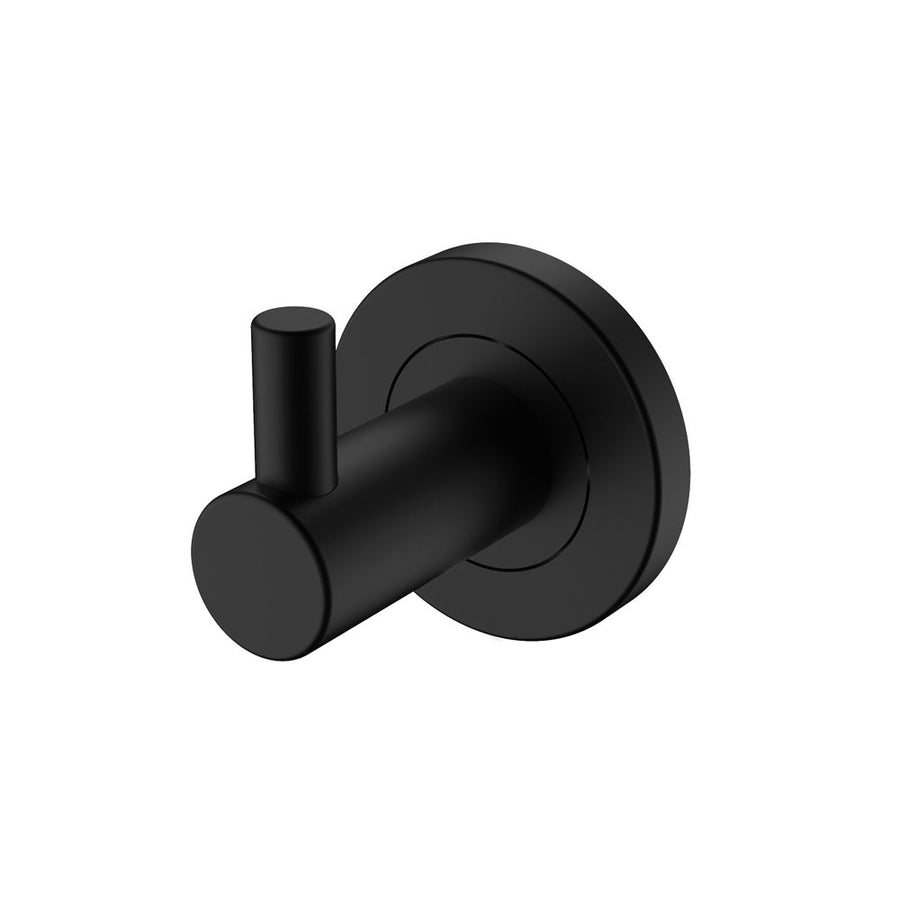 Kaya Robe Hook – Matte Black | Pilbara Bathroom Warehouse Perth and regional Western Australia