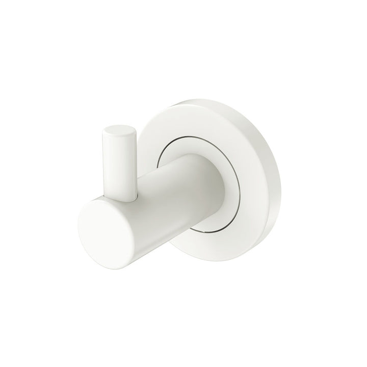 Kaya Robe Hook – Matte White | Pilbara Bathroom Warehouse Perth and regional Western Australia