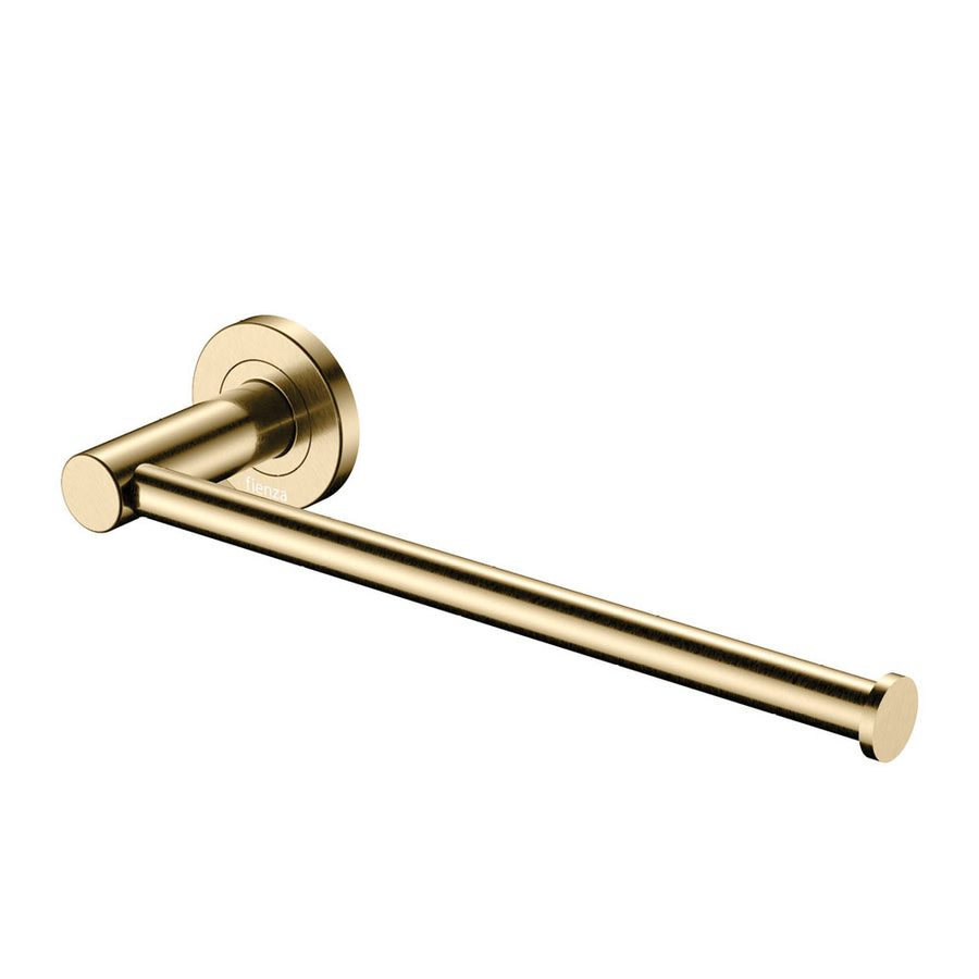 Kaya Hand Towel Rail / Toilet Roll Holder – Urban Brass | Pilbara Bathroom Warehouse Perth and regional Western Australia