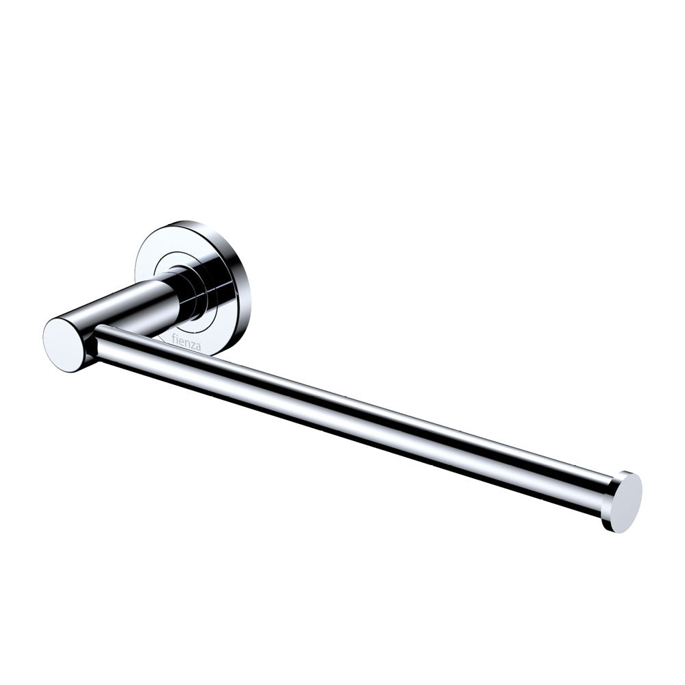 Kaya Hand Towel Rail / Toilet Roll Holder – Chrome | Pilbara Bathroom Warehouse Perth and regional Western Australia