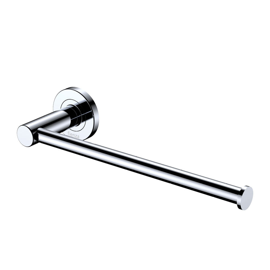 Kaya Hand Towel Rail / Toilet Roll Holder – Chrome | Pilbara Bathroom Warehouse Perth and regional Western Australia