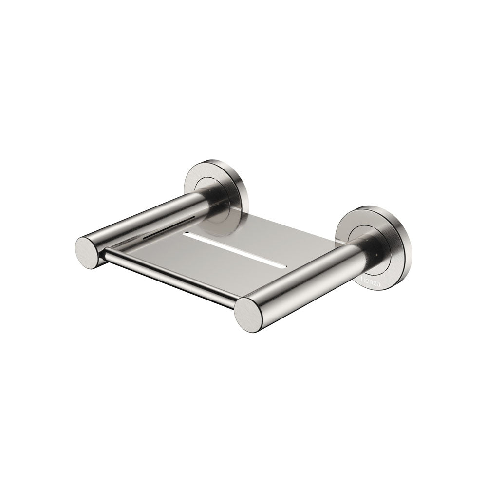 Kaya Soap Shelf, Brushed Nickel – Pilbara Bathroom Warehouse Perth and regional Western Australia