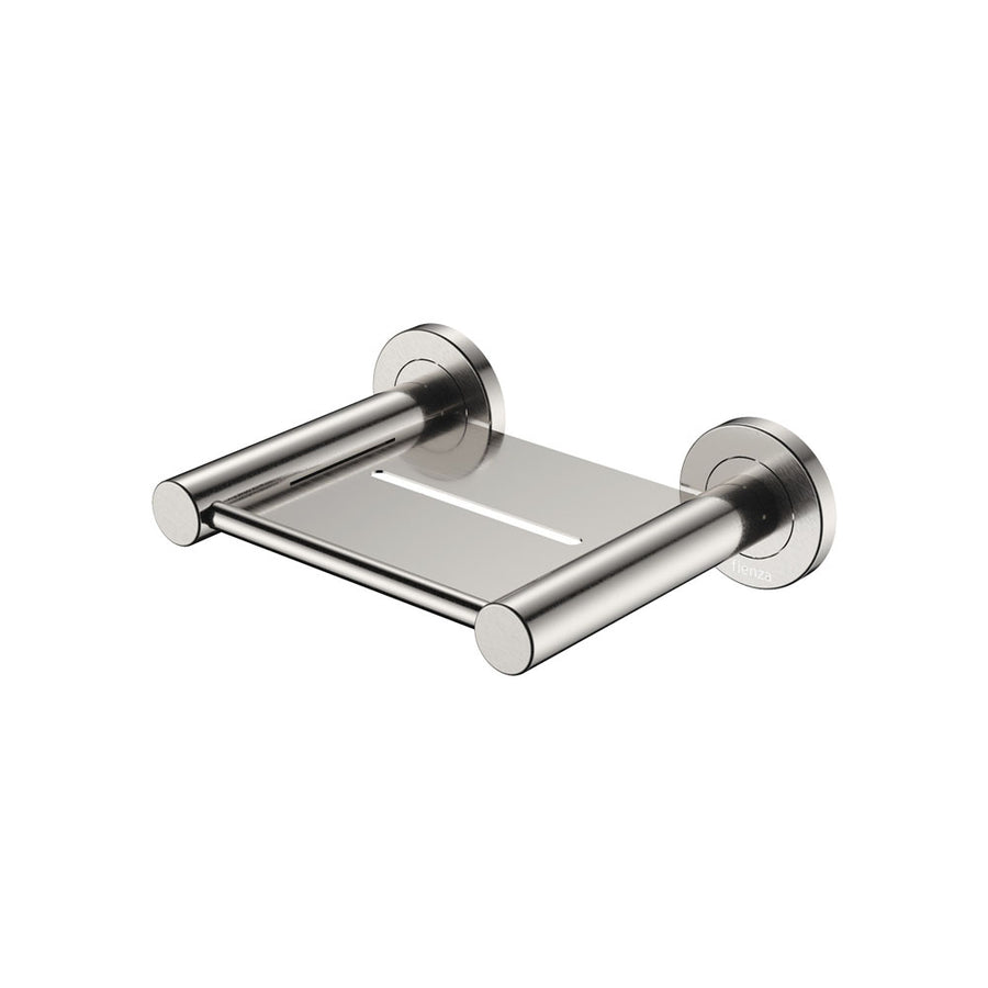Kaya Soap Shelf, Brushed Nickel – Pilbara Bathroom Warehouse Perth and regional Western Australia