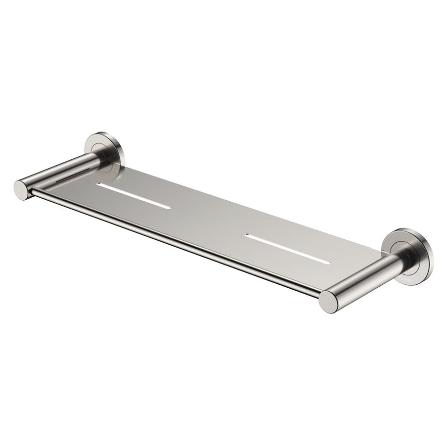 Kaya Shower Shelf, Brushed Nickel – Pilbara Bathroom Warehouse Perth and regional Western Australia