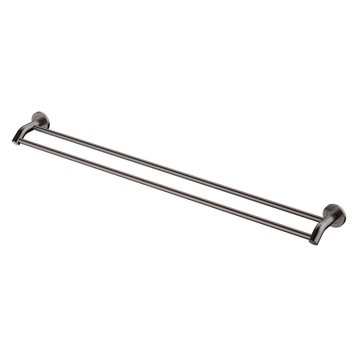 Kaya Double Towel Rail, 900mm, Gun Metal – Pilbara Bathroom Warehouse Perth and regional Western Australia