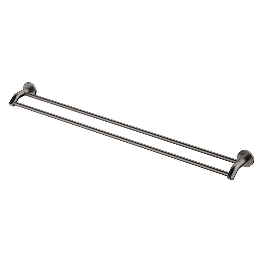 Kaya Double Towel Rail, 900mm, Gun Metal – Pilbara Bathroom Warehouse Perth and regional Western Australia