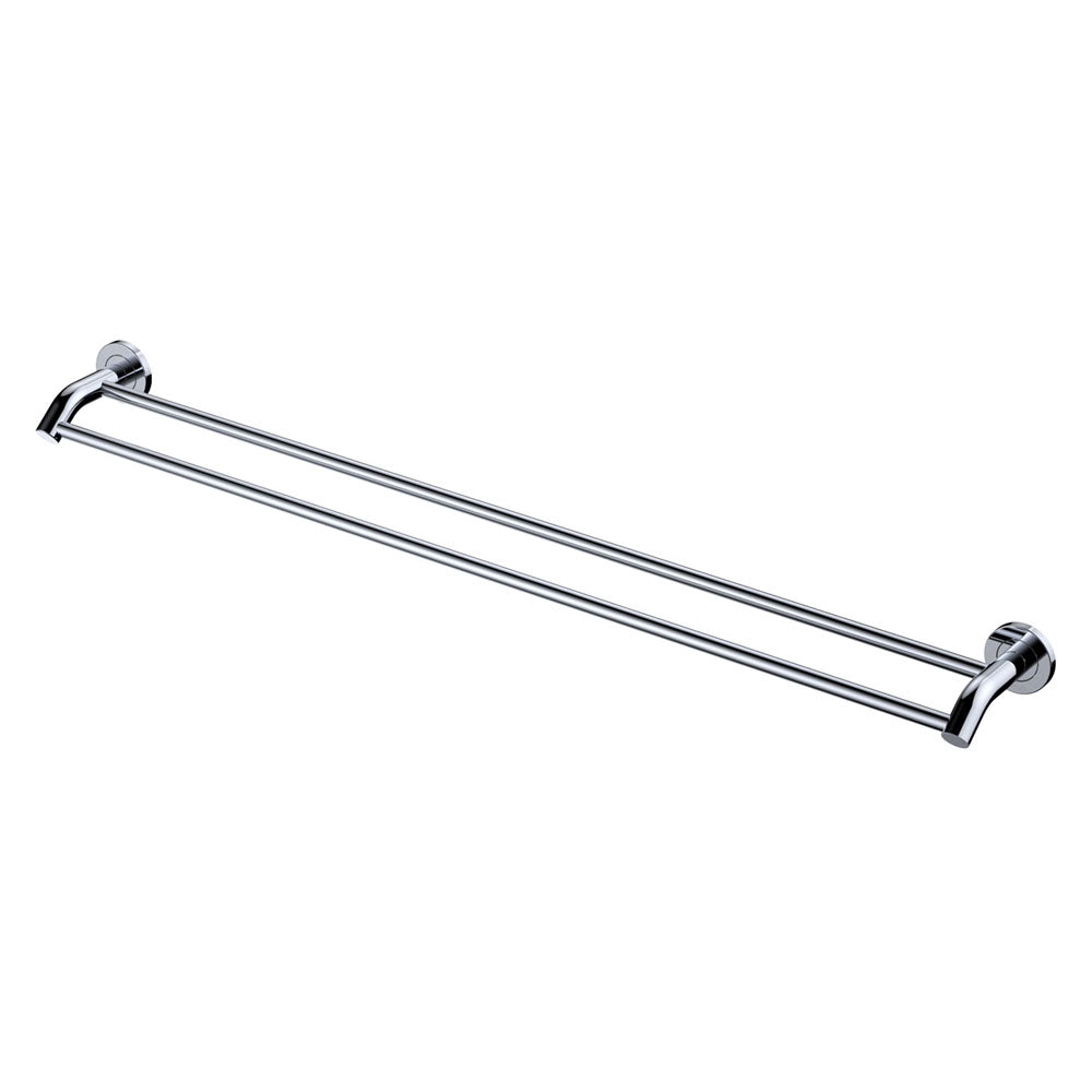 Kaya Double Towel Rail, 900mm, Chrome – Pilbara Bathroom Warehouse Perth and regional Western Australia