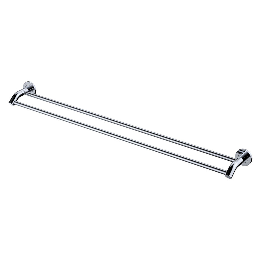 Kaya Double Towel Rail, 900mm, Chrome – Pilbara Bathroom Warehouse Perth and regional Western Australia
