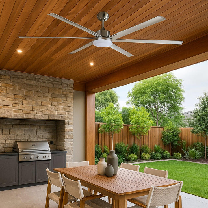 84" Albatross DC Ceiling Fan with Light