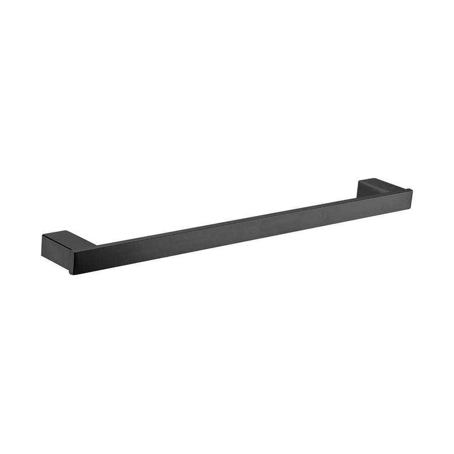 Koko Single Towel Rail, 610mm, Matte Black – Pilbara Bathroom Warehouse Perth and regional Western Australia