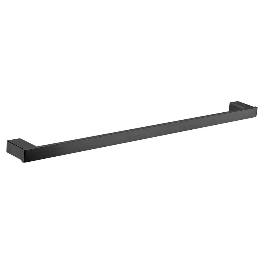 Koko Single Towel Rail, 810mm, Matte Black – Pilbara Bathroom Warehouse Perth and regional Western Australia