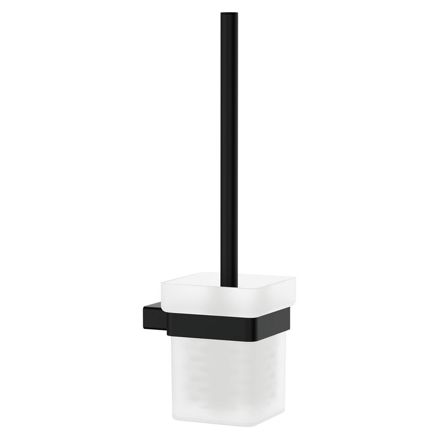 Tono Toilet Brush & Holder, Matte Black – Pilbara Bathroom Warehouse Perth and regional Western Australia