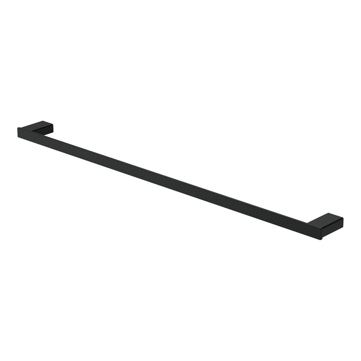 Tono Single Towel Rail, 810mm, Matte Black – Pilbara Bathroom Warehouse Perth and regional Western Australia