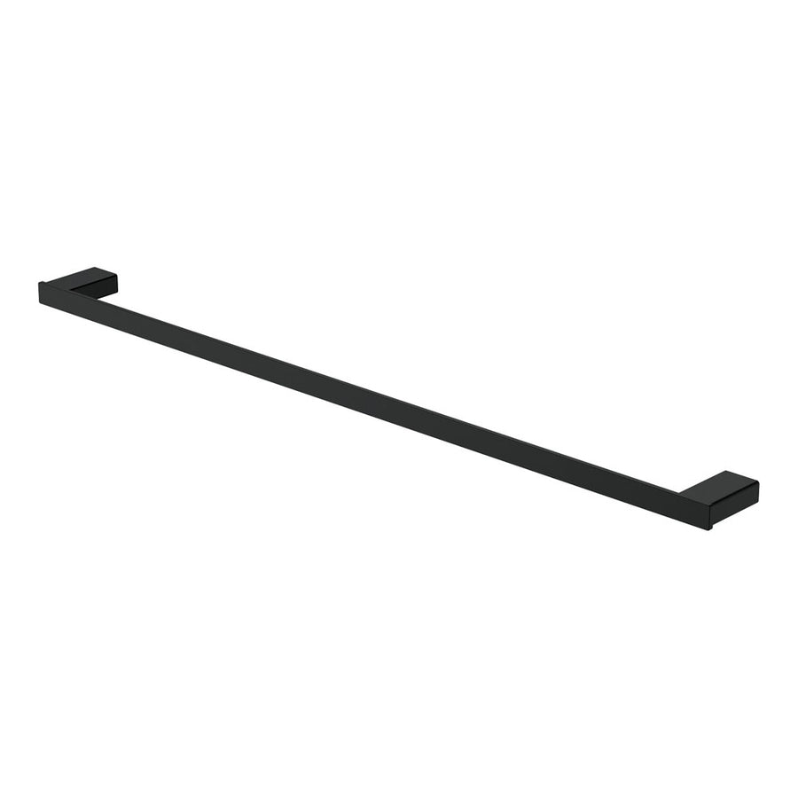 Tono Single Towel Rail, 810mm, Matte Black – Pilbara Bathroom Warehouse Perth and regional Western Australia