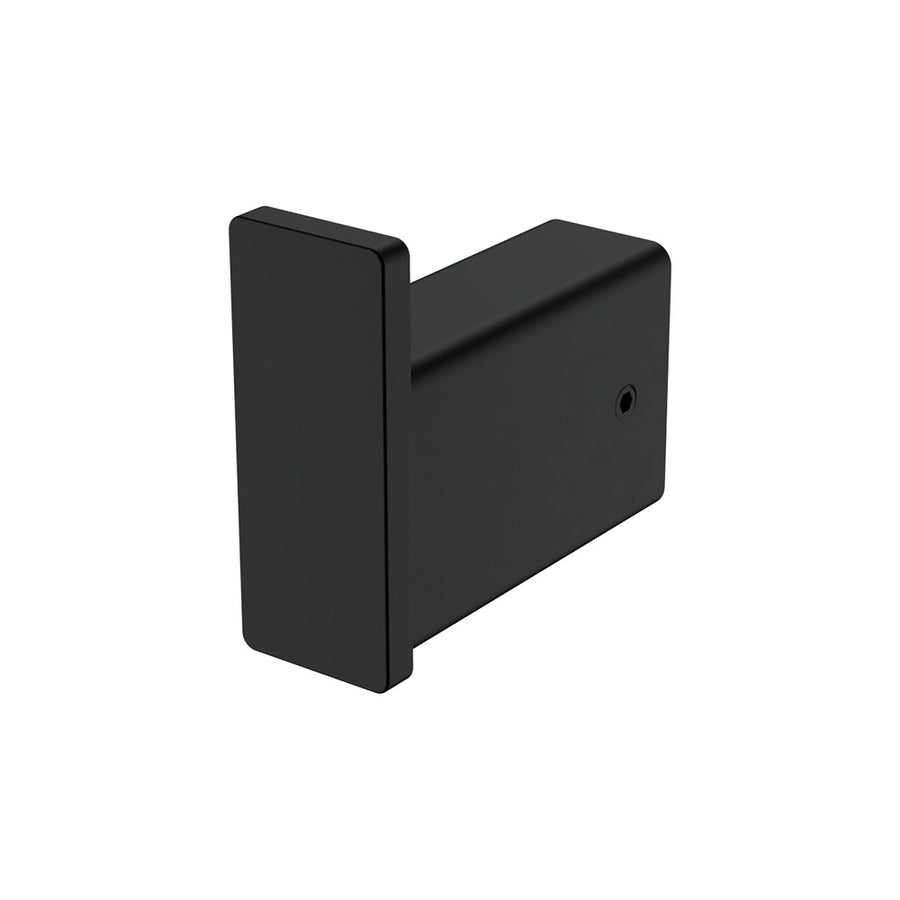 Tono Robe Hook, Matte Black – Pilbara Bathroom Warehouse Perth and regional Western Australia