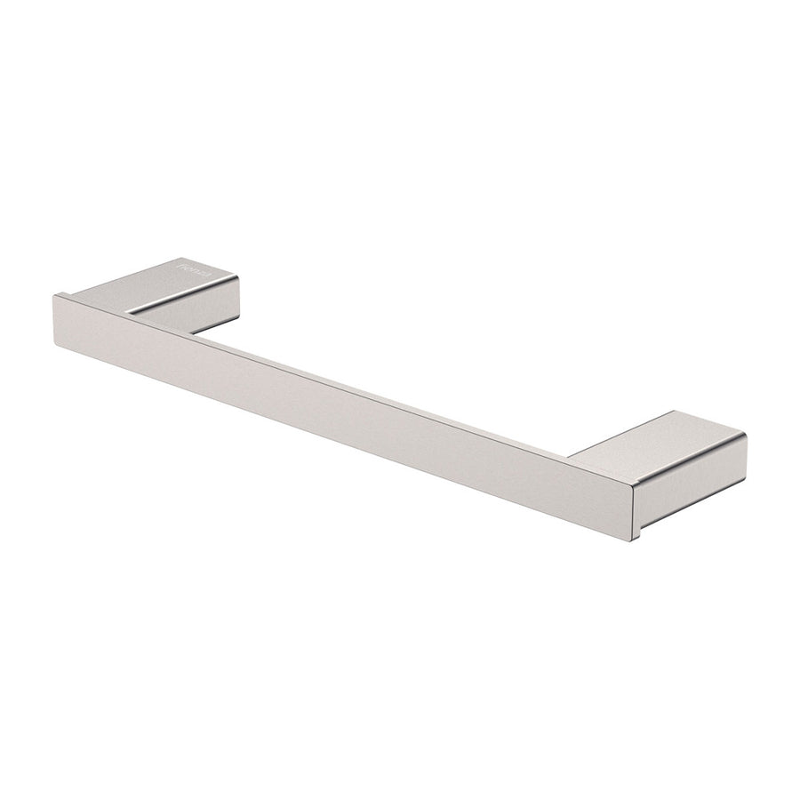 Tono Single Towel Rail, 300mm, Brushed Nickel – Pilbara Bathroom Warehouse Perth and regional Western Australia