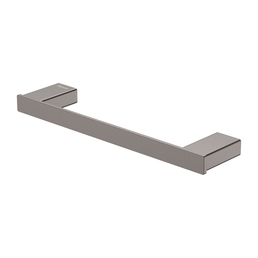 Tono Single Towel Rail 300mm Gun Metal – Modern Bathroom Rail | Pilbara Bathroom Warehouse Perth and regional Western Australia