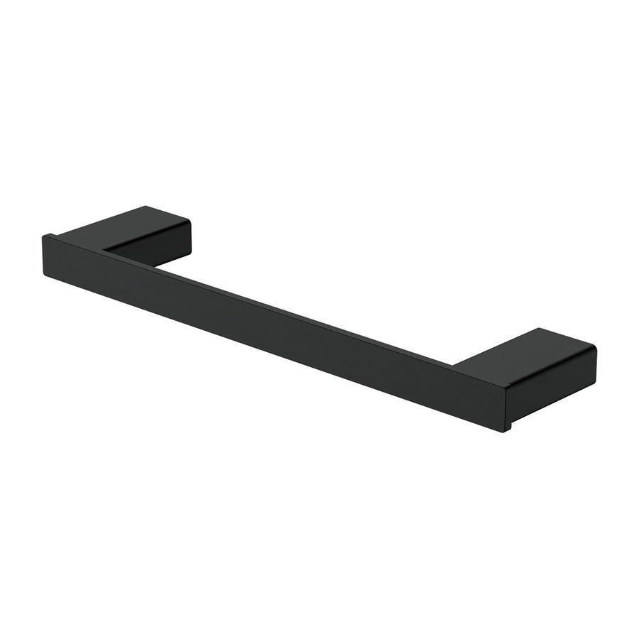 Tono Single Towel Rail 300mm Matte Black – Sleek Bathroom Accessory | Pilbara Bathroom Warehouse Perth and regional Western Australia