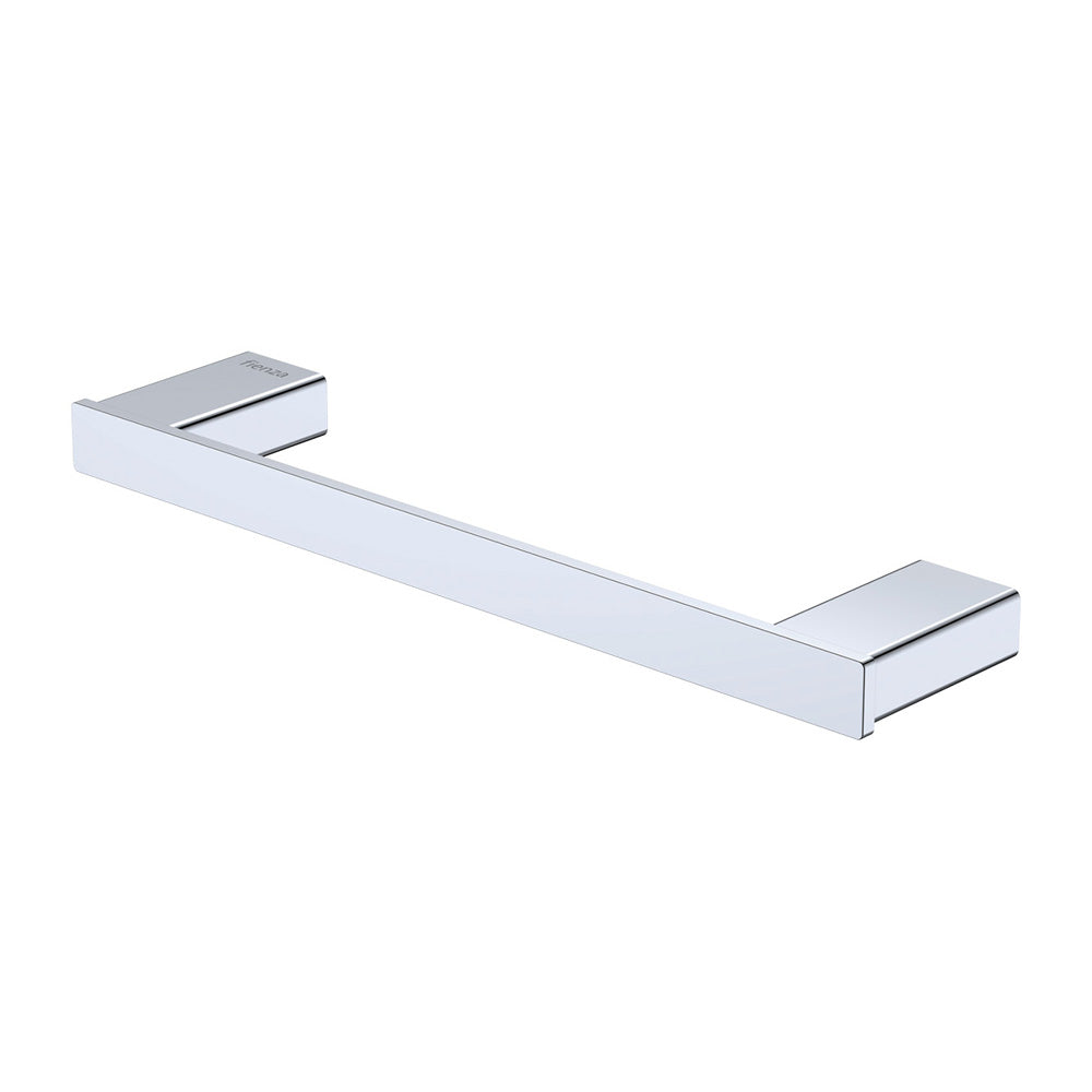 Tono Single Towel Rail, 300mm, Chrome – Pilbara Bathroom Warehouse Perth and regional Western Australia