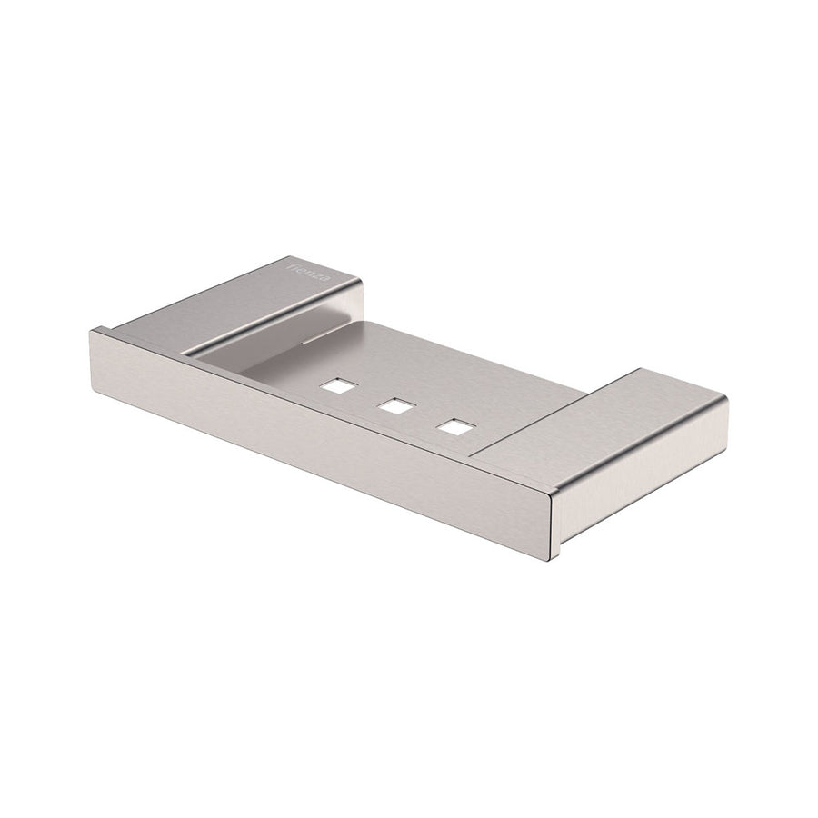 Tono Soap Shelf Brushed Nickel – Contemporary Bathroom Shelf | Pilbara Bathroom Warehouse Perth and regional Western Australia