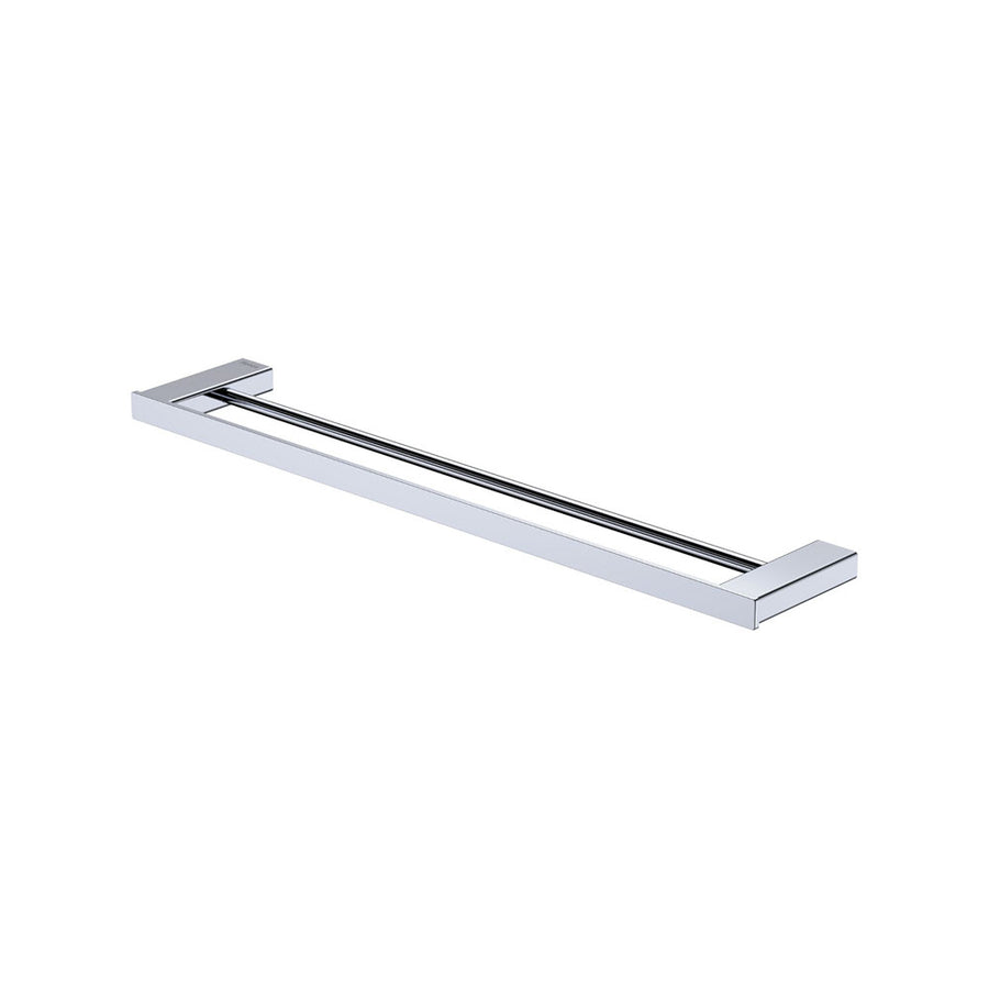 Tono Double Towel Rail 610mm Chrome – Practical Towel Storage | Pilbara Bathroom Warehouse Perth and regional Western Australia