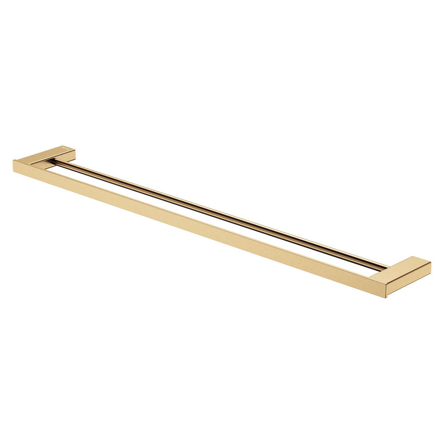 Tono Double Towel Rail, 810 mm, Urban Brass – Pilbara Bathroom Warehouse Perth and regional Western Australia