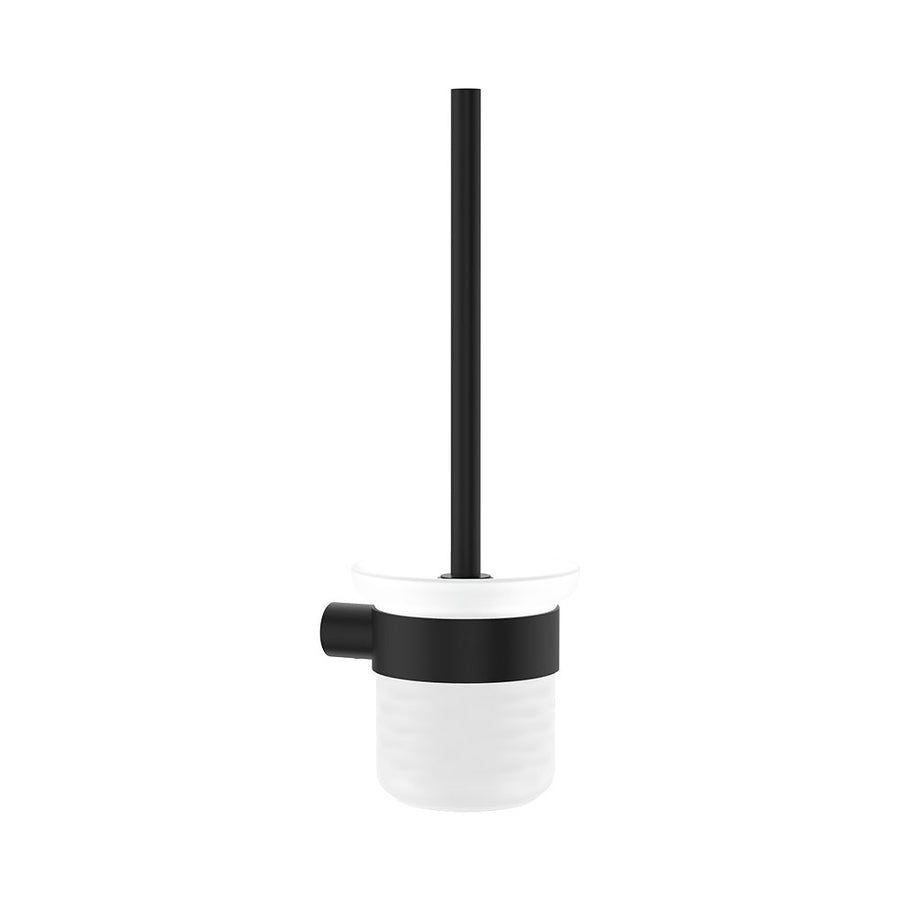 Empire Slim Toilet Brush & Holder, Matte Black – Pilbara Bathroom Warehouse Perth and regional Western Australia
