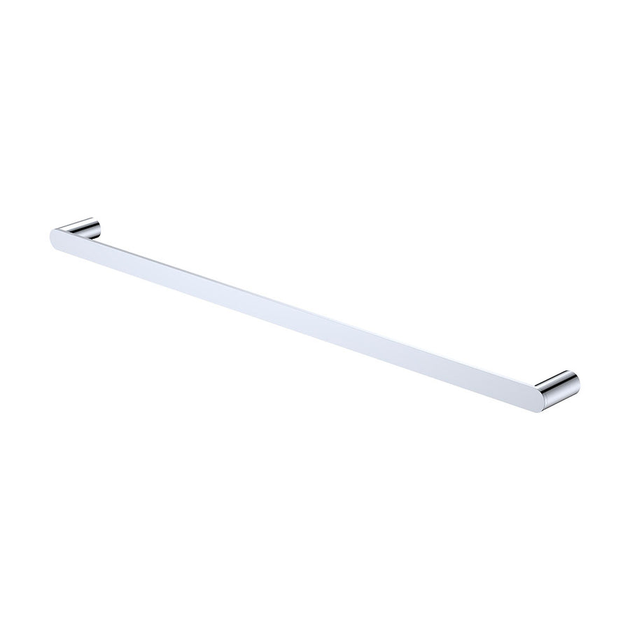 Empire Slim Single Towel Rail, 800mm, Chrome – Pilbara Bathroom Warehouse Perth and regional Western Australia
