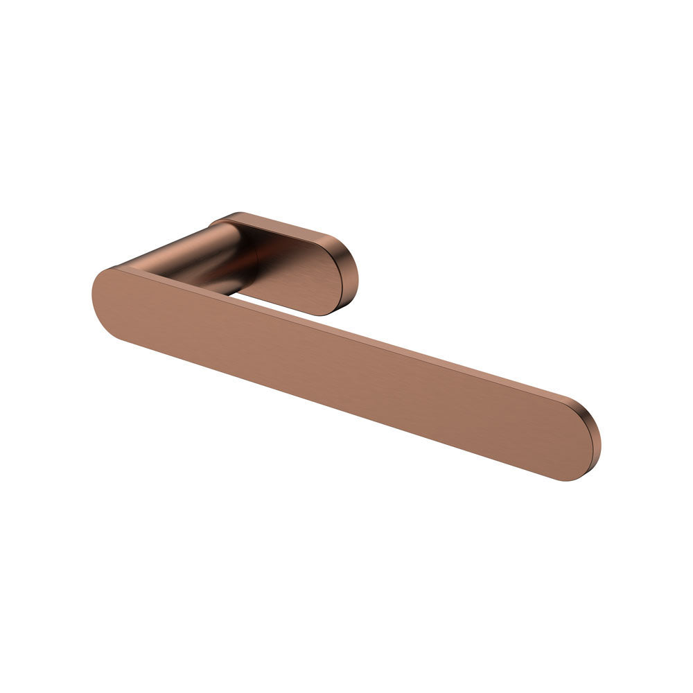 Empire Slim Hand Towel Holder, Brushed Copper – Pilbara Bathroom Warehouse Perth and regional Western Australia