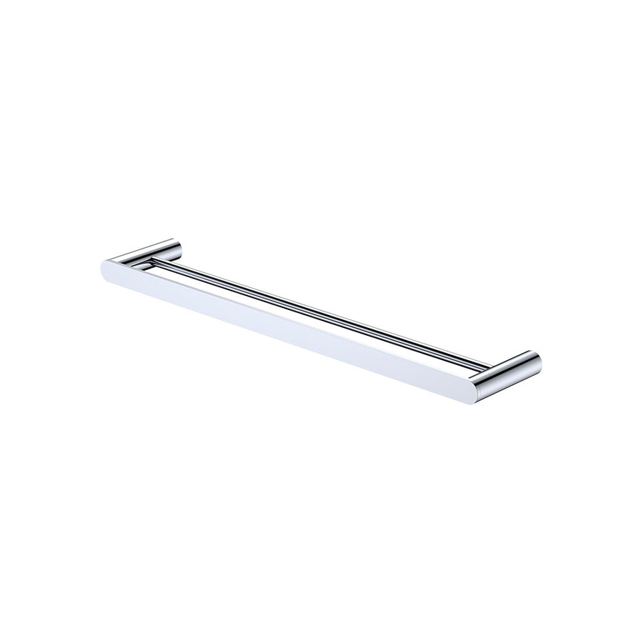 Empire Slim Double Towel Rail, 600mm, Chrome – Pilbara Bathroom Warehouse Perth and regional Western Australia