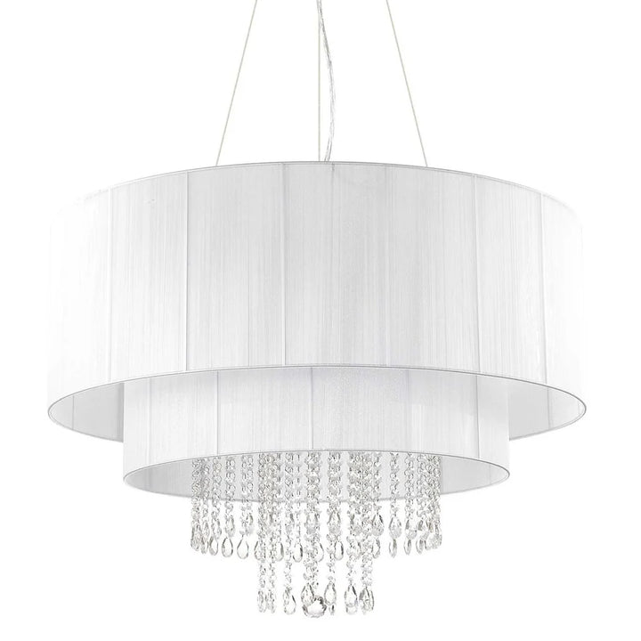 Opera Chandelier 10Lt in White
