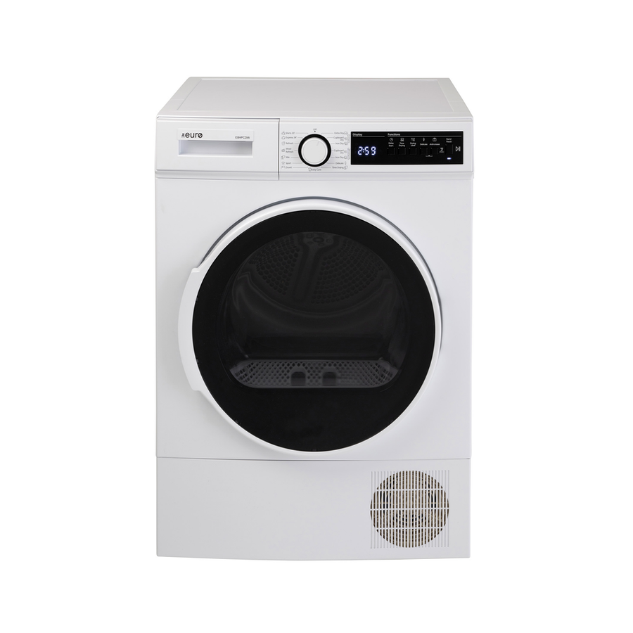 8kg Heat Pump Dryer Freestanding or Stack on Front Loader EFL75KWH | Pilbara Bathroom Warehouse - Perth, Western Australia