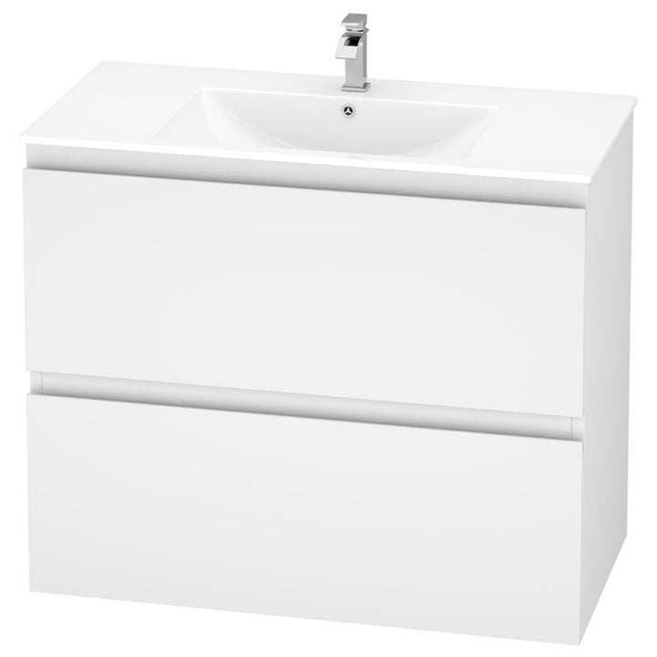 Marine 2 Drawer Vanity 75cm PVC Cabinet Only – Pilbara Bathroom Warehouse Perth WA