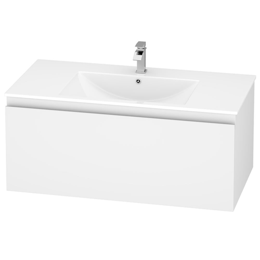 Marine Single Drawer Vanity 75cm PVC Cabinet Only – Pilbara Bathroom Warehouse Perth WA