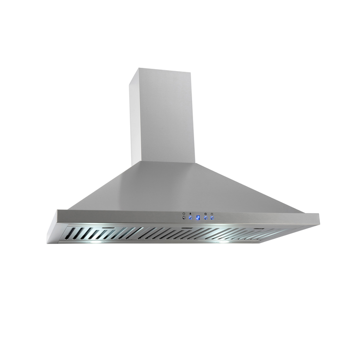 90cm Alfresco Canopy Touch Button Control 1000m3/h(TBC) + Alu Motor Remote Control, Baffle filters | Pilbara Bathroom Warehouse - Perth, Western Australia