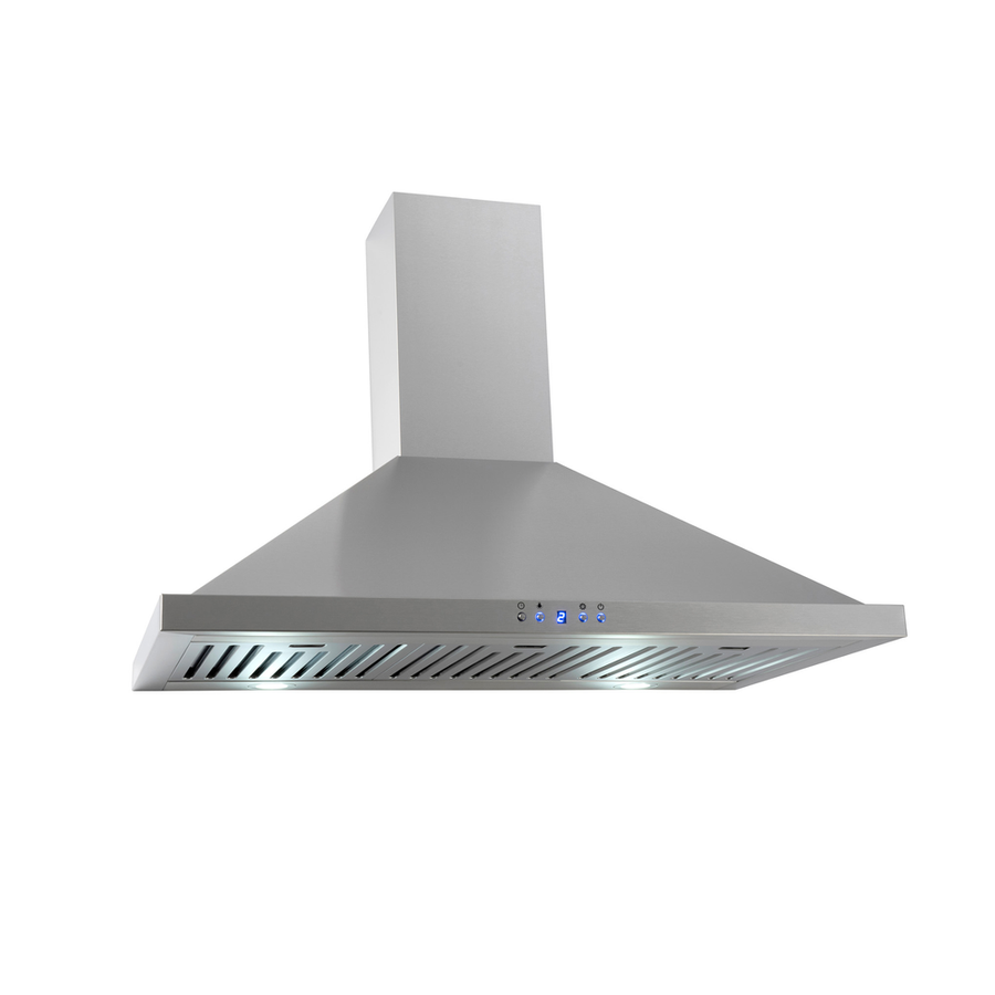 90cm Alfresco Canopy Touch Button Control 1000m3/h(TBC) + Alu Motor Remote Control, Baffle filters | Pilbara Bathroom Warehouse - Perth, Western Australia